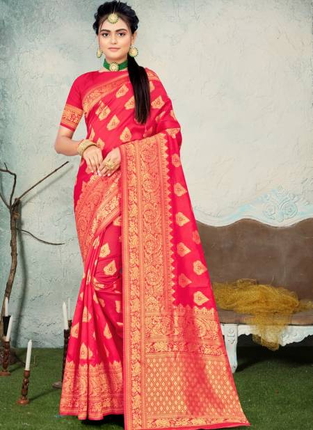 Gujjari Colour Santraj New Heavy Exclusive Wear Designer Fancy Banarasi Silk Saree Collection 1023